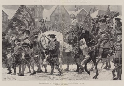 Incoronazioni dei sovrani inglesi, Edoardo VI da Richard Caton Woodville junior